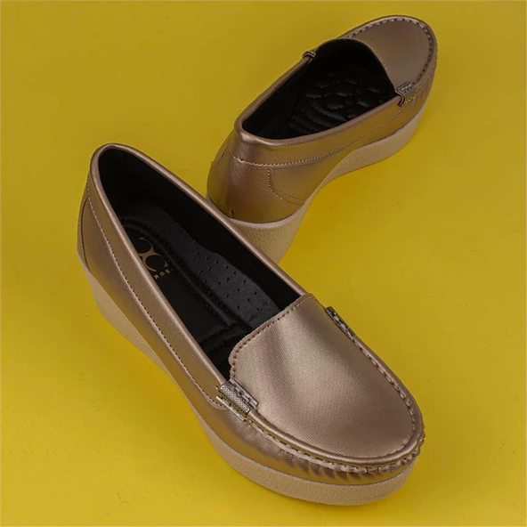 M2S Gold Comfort Dolgu Günlük Ayakkabı - 7