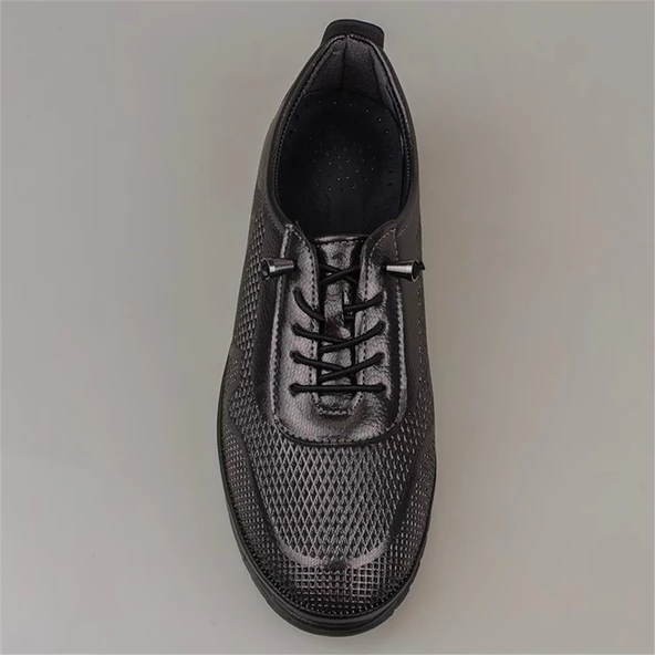 Trend Adımlar Platin ComfortFit Ortopedi Kadın Lastikli Günlük Ayakkabı - 5