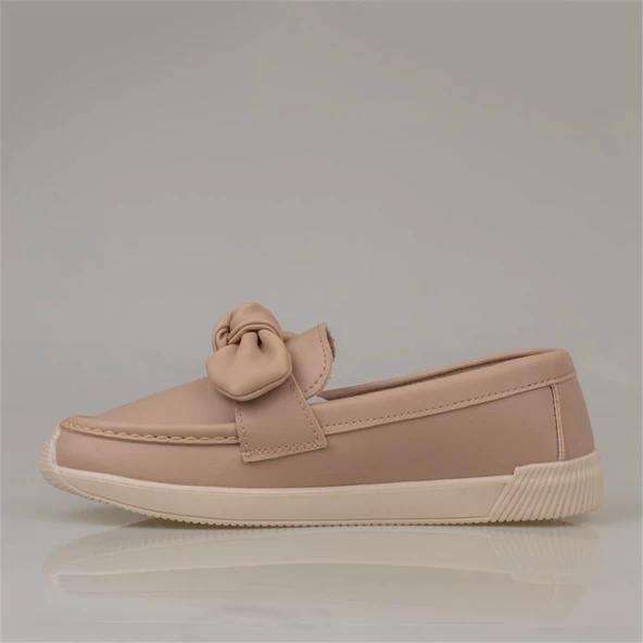 Trend Adımlar Vizon Grace Step Kadın Fiyonklu Hafif Oxford Ayakkabı - 3