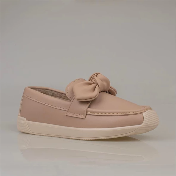 Trend Adımlar Vizon Grace Step Kadın Fiyonklu Hafif Oxford Ayakkabı - 2