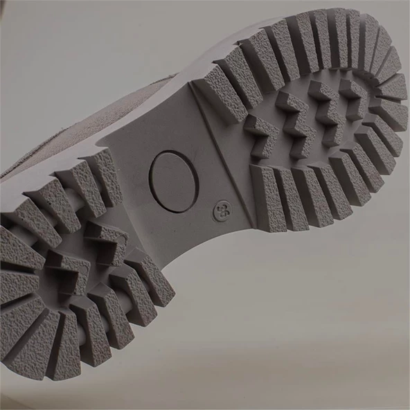 Trend Adımlar Füme Elegans Suede Kadın Oxford Ayakkabı - 5