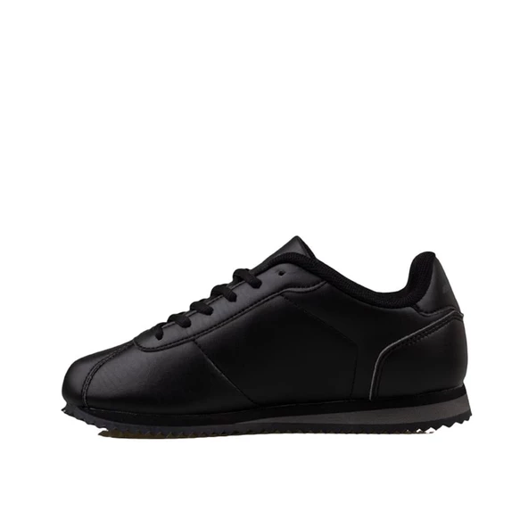Trend Adımlar Siyah Sıfır Taban Unisex Kort Sneaker - 3