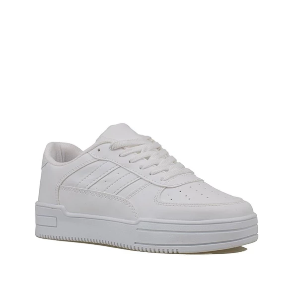 Trend Adımlar Beyaz Sportline Kadın Sneaker - 2