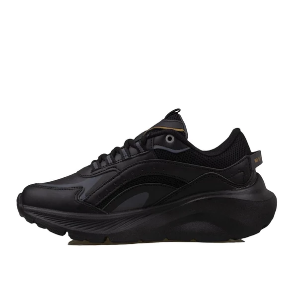 Trend Adımlar Siyah Kalın Tabanlı Memory Foam Unisex Sneaker - 3