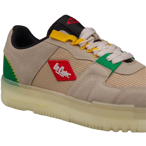 Lee Cooper Bej Erkek Süet Anorak Sneaker - 4