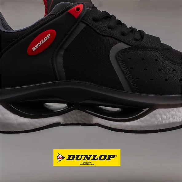 Dunlop Siyah Exclusive Erkek Köpük Taban Sneaker - Resim 6