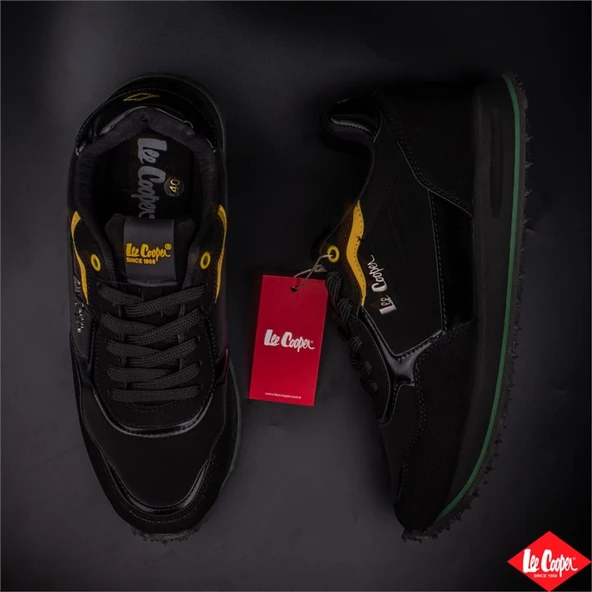 Lee Cooper Siyah Tırtıklı Mevsimlik Erkek Soft Sneaker - 7