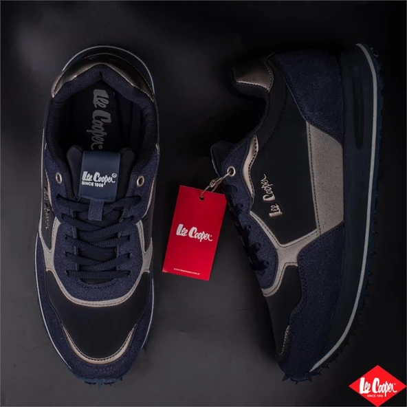 Lee Cooper Lacivert Tırtıklı Mevsimlik Erkek Soft Sneaker - 8