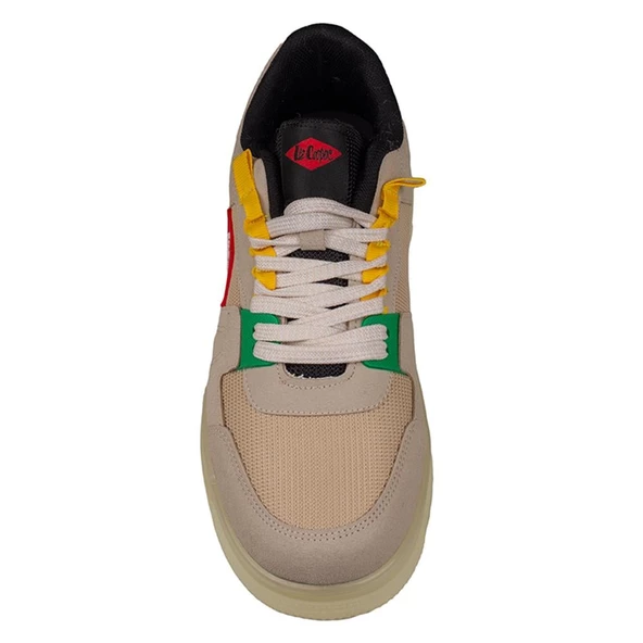 Lee Cooper Bej Erkek Süet Anorak Sneaker - 6