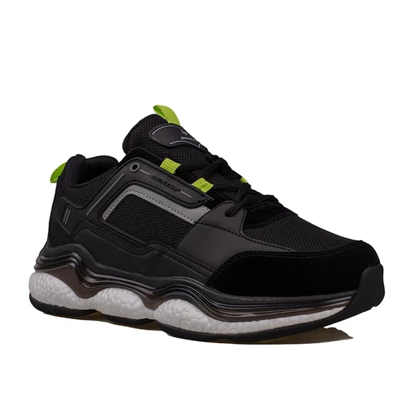 Dunlop Siyah Köpük Taban Erkek Hafif Sneaker - 2