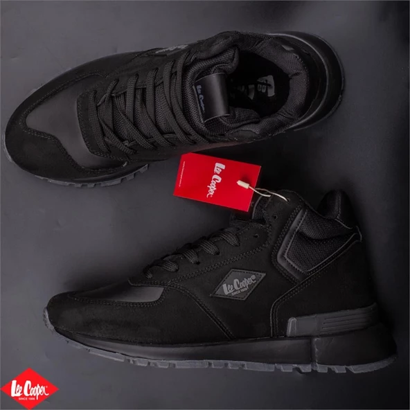 Lee Cooper Siyah Boğazlı Hafif  Erkek Sneaker - 7