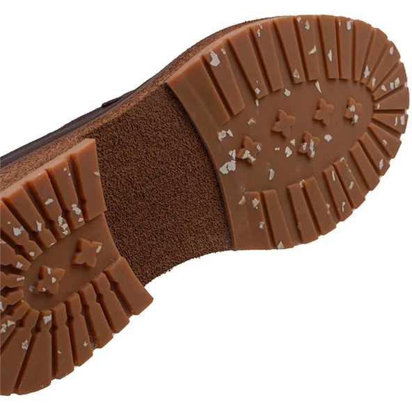 Slayka Kahverengi Fighter Erkek Yeni Nesil Bağcıksız Klasik Ayakkabı - 4