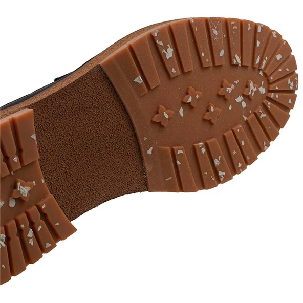 Slayka Siyah Fighter Erkek Yeni Nesil Bağcıksız Klasik Ayakkabı - Resim 4