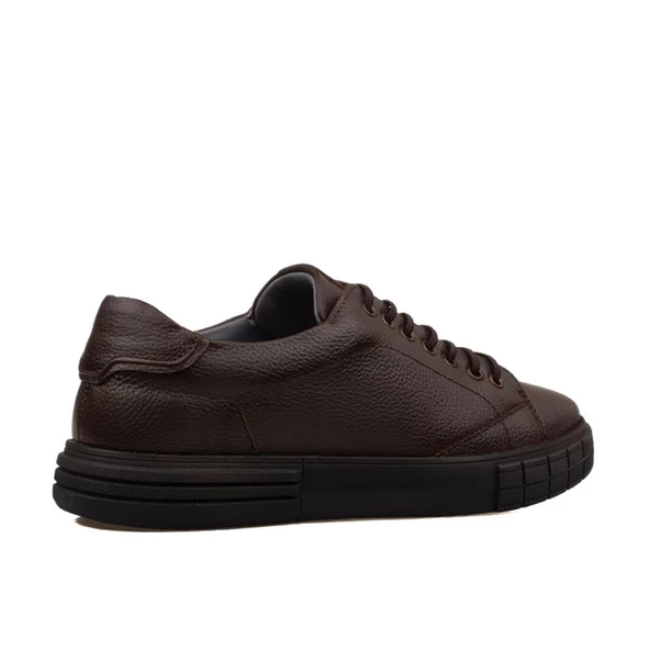 M2S Kahverengi Hakiki Deri Erkek Soft Casual Ayakkabı - 4