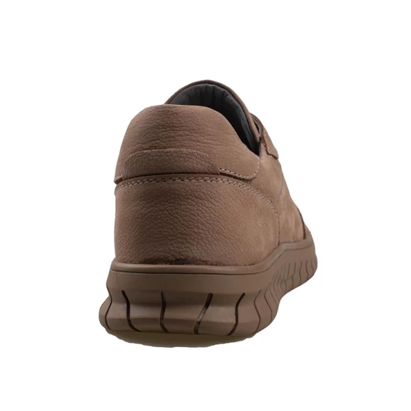 M2S Vizon Hakiki Nubuk Deri Erkek Casual Ayakkabı - Resim 4