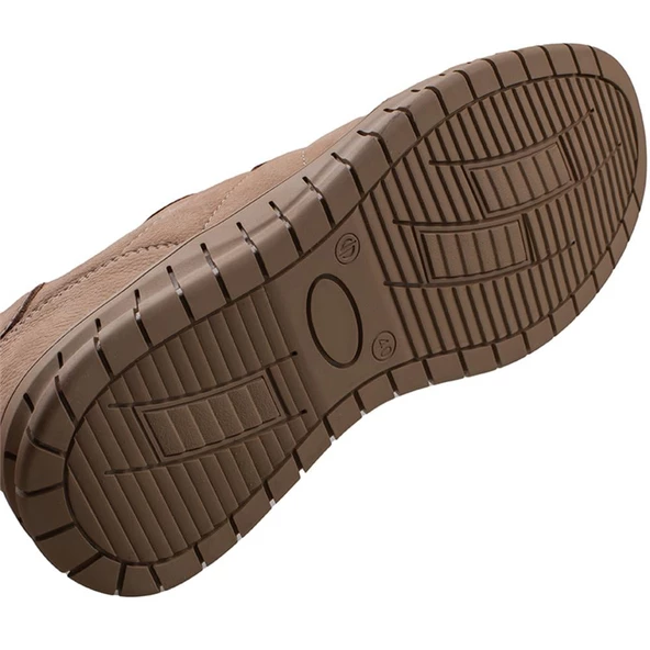 M2S Vizon Hakiki Nubuk Deri Erkek Casual Ayakkabı - Resim 6