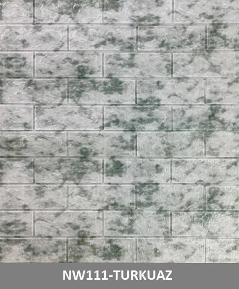 Renkli Duvarlar 7 Renk Seçeneği Kendinden Yapışkanlı Duvar Kaplama Kağıdı Paneli - 3