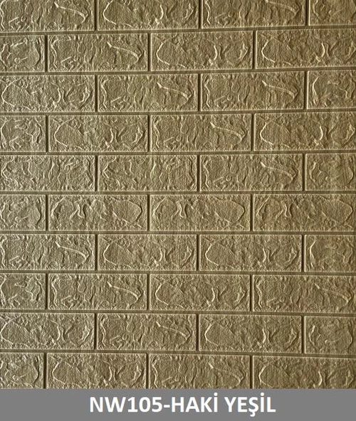 Renkli Duvarlar 7 Renk Seçeneği Kendinden Yapışkanlı Duvar Kaplama Kağıdı Paneli - 6