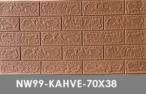 Renkli Duvarlar Kendinden Yapışkanlı Panel 70X38 Cm 0,26 M2 Duvar Kağıdı Dokulu - 3