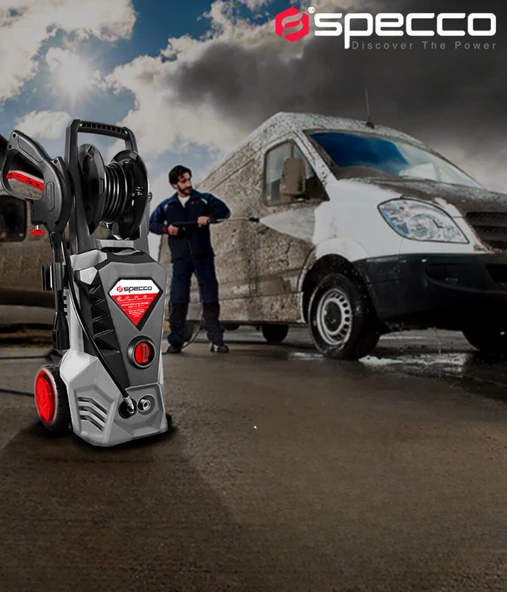 Specco Basınçlı Yıkama Makinası 135 BAR 1650W - 2