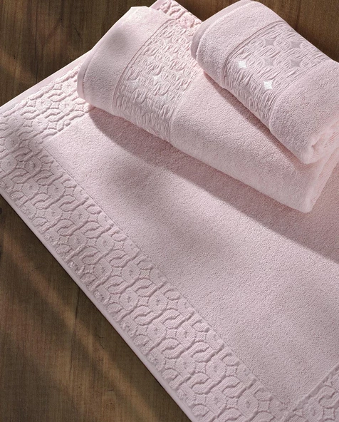 Soley | Oppolo | Extra Yumuşak Pamuk Eponj 3'lü Havlu Seti - 6