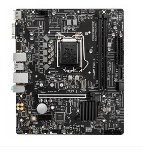 Msı B560M PRO-E DDR4 S+V+GL 4800(OC)Mhz HDMI M.2 m 1200p (mATX) - 2