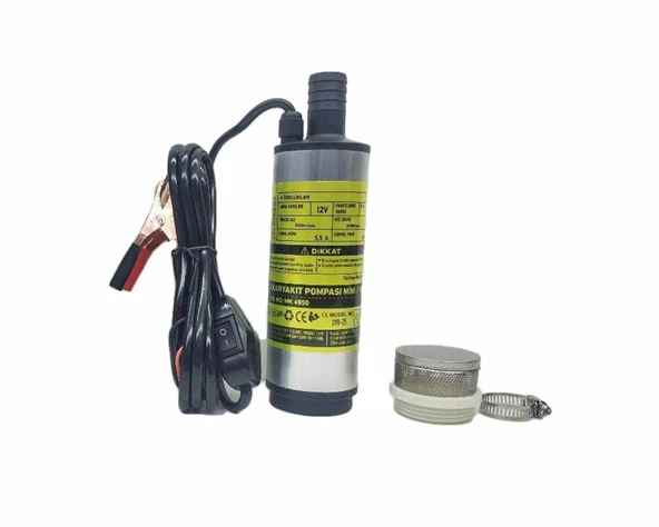 Bay-tec Mini Akaryakıt Pompası 12 Volt 38 mm