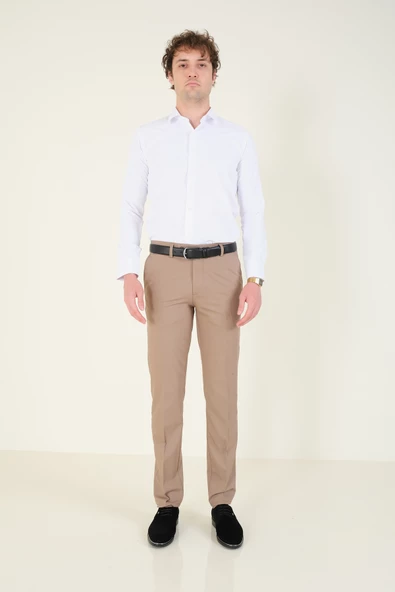 Erkek Slim Fit Gömlek Beyaz - 2
