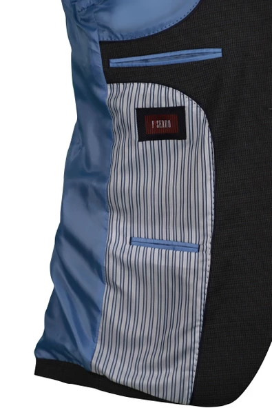 Slim Fit Antrasit Rengi Ceket - 3