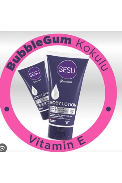SESU SESU Çilek Bacak Yok Etme Etkili Vücut Losyonu 175 ml - 2