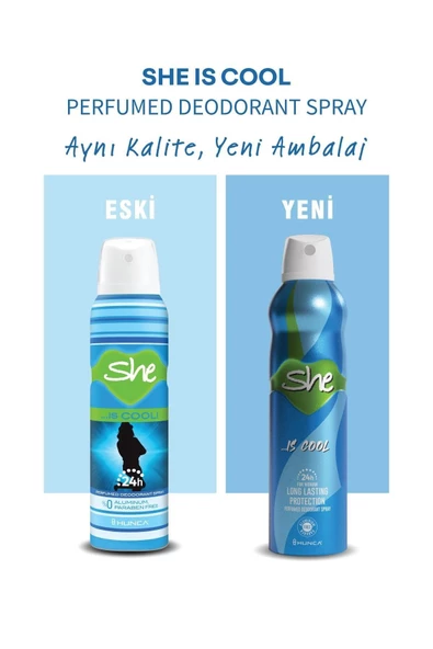 SHE SHE Is Cool Deodorant 150 ml - 2