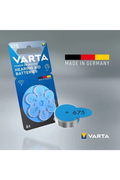 VARTA VARTA İşitme Pili No:675 60'Lı - 2