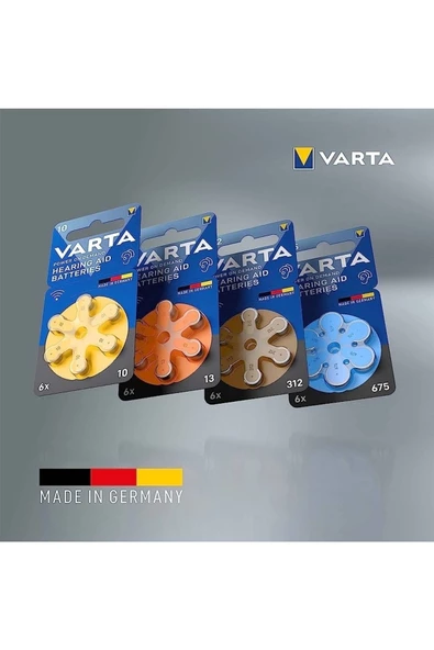 VARTA VARTA İşitme Pili No:675 60'Lı - 3