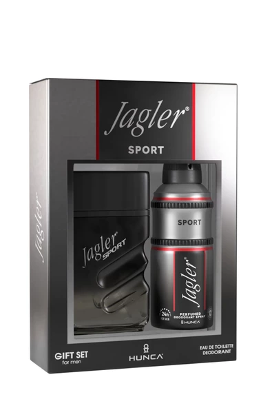 JAGLER JAGLER Sport Erkek Parfüm Seti 90 ml EDT + 150 ml Deodorant