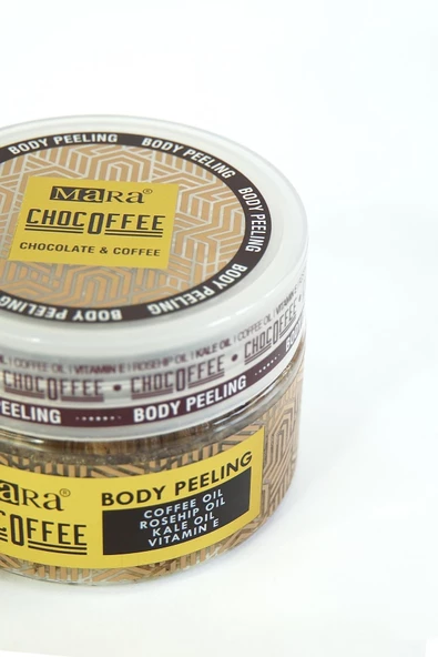 MARA MARA Chocoffee Değerli Yağlar İçerek Çikolata Kahve Vücut Peelingi 300 gr - 4
