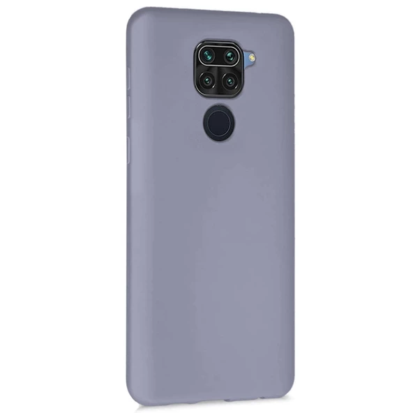 Xiaomi Redmi Note 9 Kılıf Liquid İçi Kadife Lansman Velvet Silikon - 8