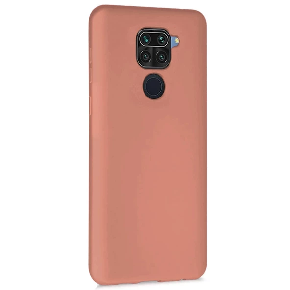 Xiaomi Redmi Note 9 Kılıf Liquid İçi Kadife Lansman Velvet Silikon - 12