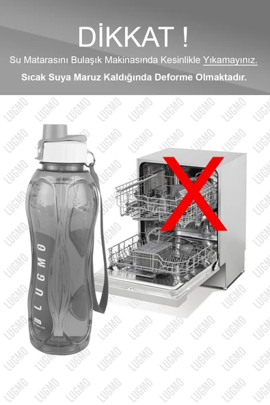 Lugmo Matara Suluk Kapaklı Okul Spor 750 ML Mavi - 3