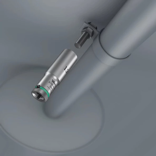 Wera 8790 HMA Uzun 1/4" Lokma 15mm 05004512001 - 2