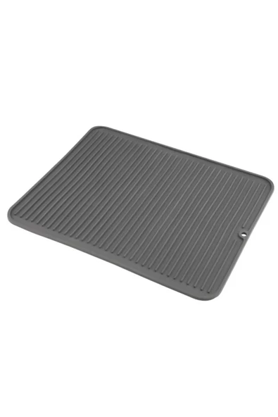 Büyük Boy Çok Amaçlı Bulaşık Matı, Kaydırmaz Silikon Kurutmalık Lavabo Buzluk Halısı 40x32cm - 3