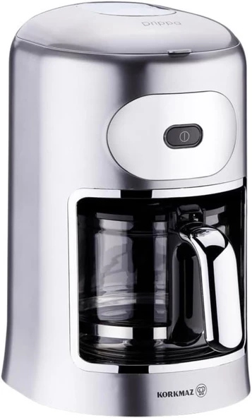 Korkmaz Drippa 86402 Tek Tuşlu Inox Filtre Kahve Makinesi - 2