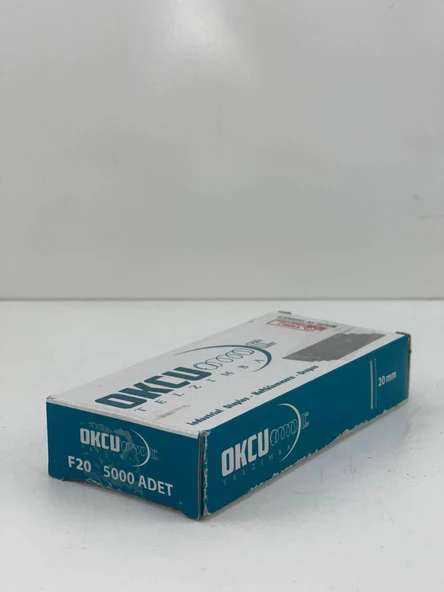 Okçu F Serisi Brad Çivi 20 MM 18X20 (5000 Adet) - 2