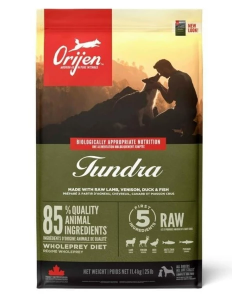 Orijen Tundra Yetişkin Köpek Maması 11,4 Kg
