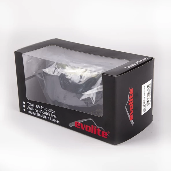 Evolite Ballistik Protector Goggle-Khaki MIL-PRF - 5