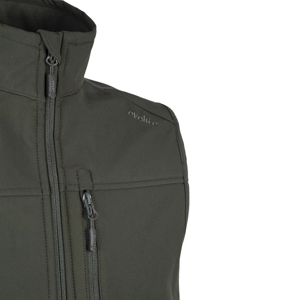 Evolite Krypton Softshell Yelek - Haki - 4