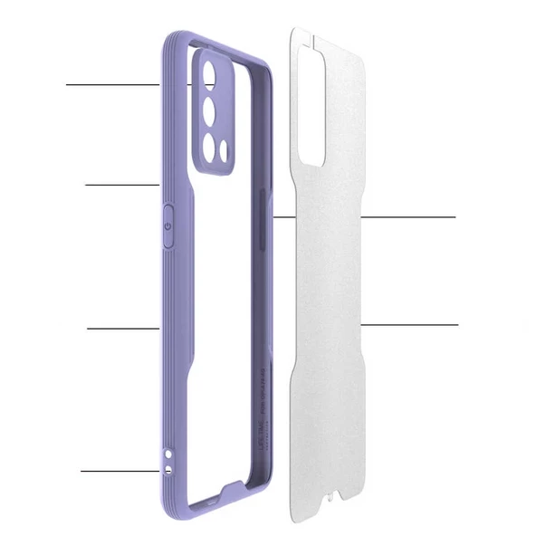 Oppo A74 4G Uyumlu Kılıf Parfe Kapak - 3