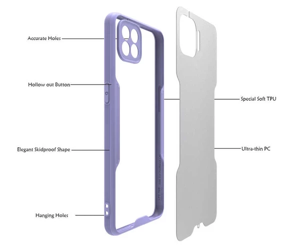 Oppo Reno 4 Lite Uyumlu Kılıf Parfe Kapak - 3