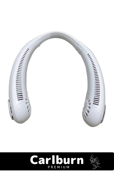 Özel Üretim Taşınabilir Şarjlı Güçlü Yüksek Kaliteli Sessiz Hava Soğutucu Üflemeli Boyun Vantilatör - Resim 2