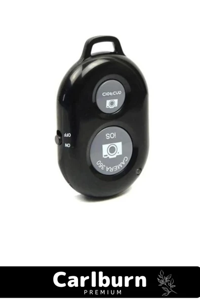 Özel Üretim Bluetooth Tüm Telefonlarla Uyumlu Kolay Selfie Fotoğraf Video Çekme Uzaktan Kumanda - 3