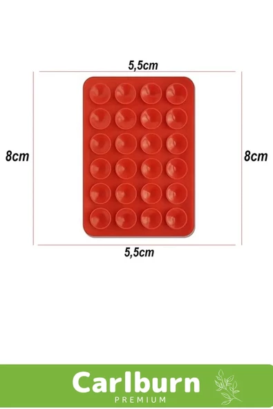 Özel Üretim Sağlam Yapışkan Güçlü Tutucu Vantuzlu Silikon Malzeme Cep Telefonu Kapağı Sabitleme Pedi - 2